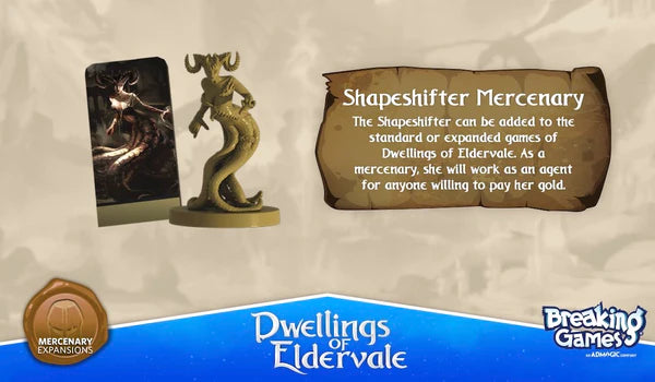 Dwellings of Eldervale - Shapeshifter Mercenary Mini Expansion