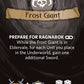 Dwellings of Eldervale -  Frost Giant Miniature with Bifröst Bridge Hex Tile